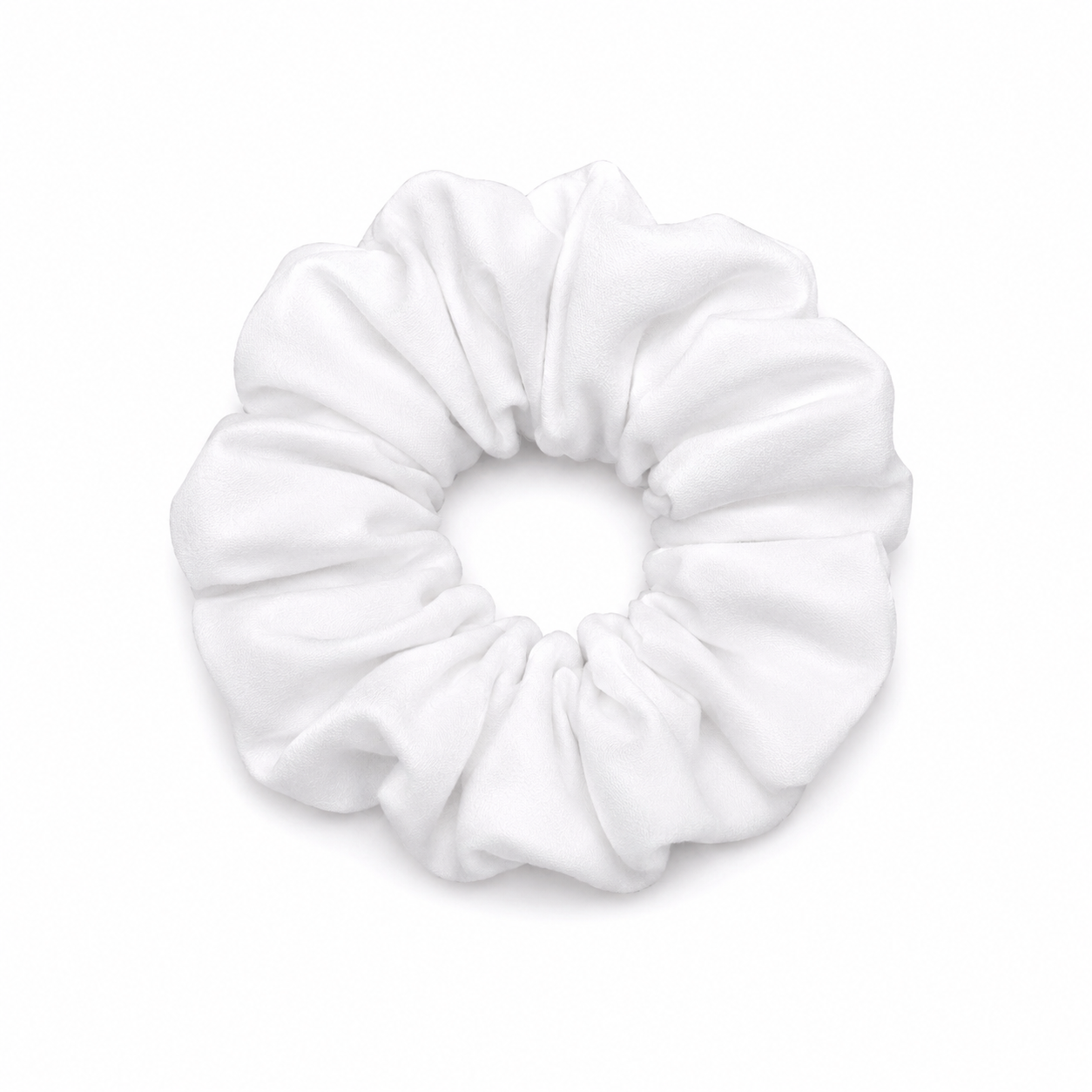 Scrunchie - white baby