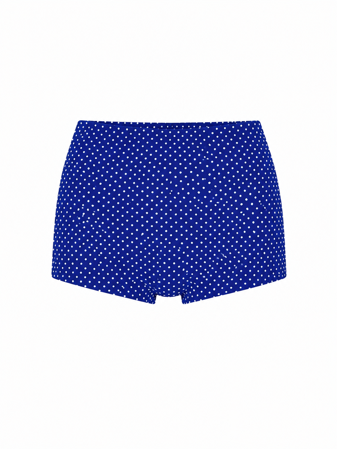 Swim shorts - blue polka